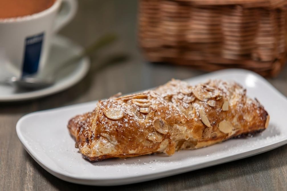 Peach Raspberry Strudel
